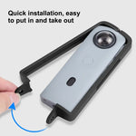 PULUZ Ricoh Theta SC2용 PC ABS 플라스틱 보호 프레임, 어댑터 마운트 및 나사 포함, Ricoh Theta SC2용 플라스틱 프레임
