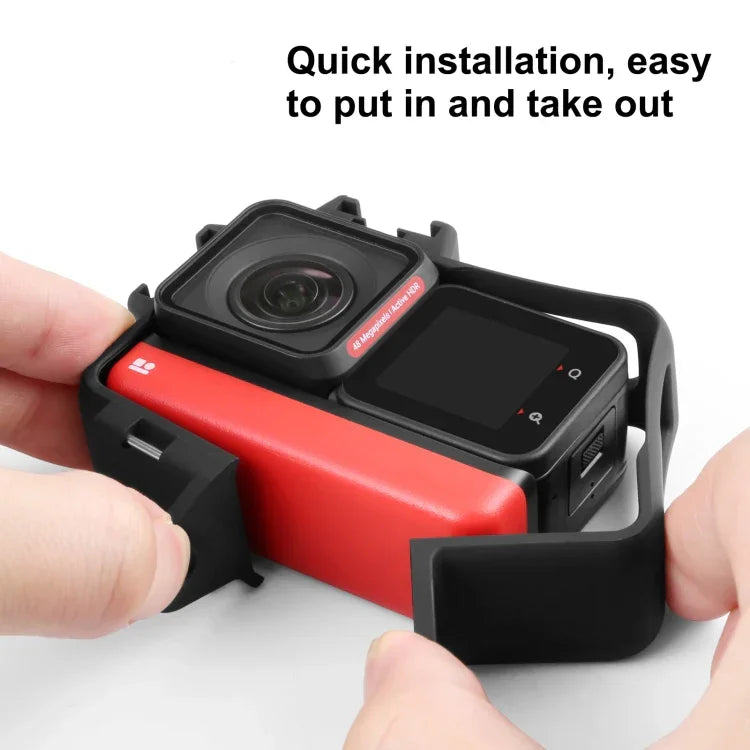 PULUZ Insta360 One RS 4K / 360 / 1인치 에디션용 플라스틱 프레임 케이스, Insta360 One RS 프레임 케이스용