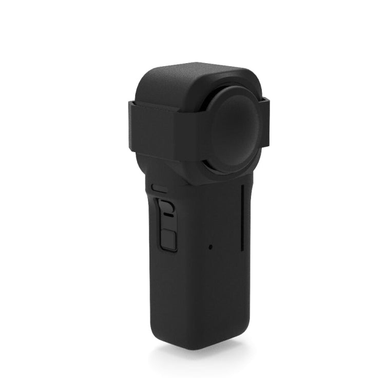 PULUZ Insta360 One RS 1인치 360 에디션용 렌즈 커버 포함 실리콘 보호 케이스, 실리콘 케이스(검정), 실리콘 케이스(빨강)