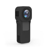 PULUZ Insta360 One RS 1인치 360 에디션용 렌즈 커버 포함 실리콘 보호 케이스, 실리콘 케이스(검정), 실리콘 케이스(빨강)