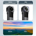 PULUZ Insta360 ONE RS 1인치 360 에디션용 렌즈 가드 PC 보호 커버, 렌즈 가드