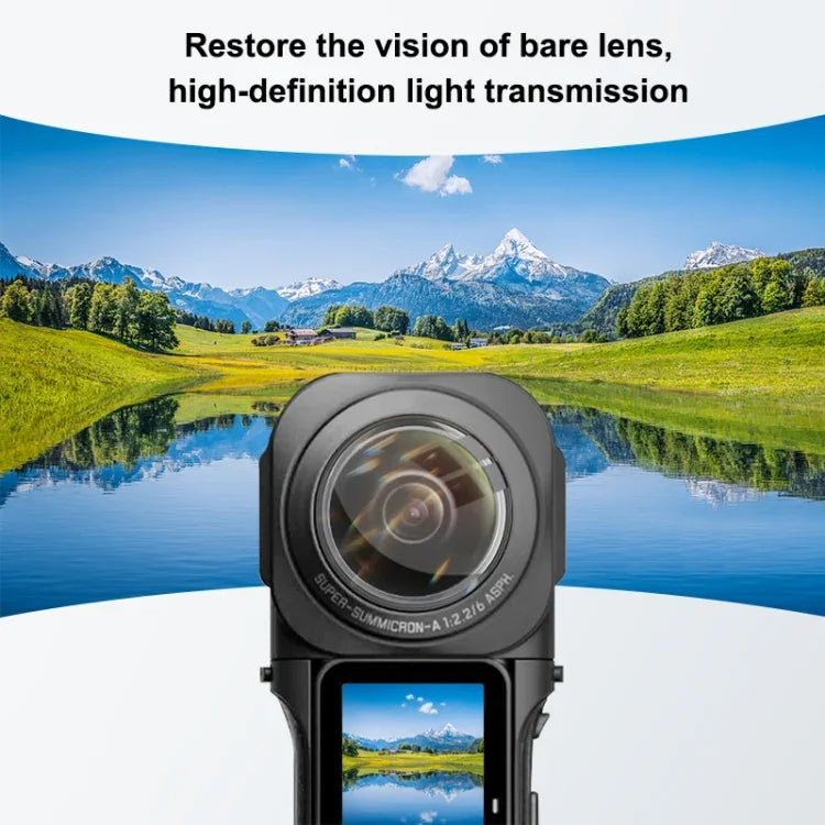 PULUZ Insta360 ONE RS 1인치 360 에디션용 렌즈 가드 PC 보호 커버, 렌즈 가드
