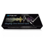 PULUZ 스튜디오 방송 전문 노래 마이크 키트 서스펜션 가위형 암 & 금속 쇼크 마운트 & USB 사운드 카드 포함, 마이크 키트 (블랙), 마이크 키트 (골드), 마이크 키트 (실버)