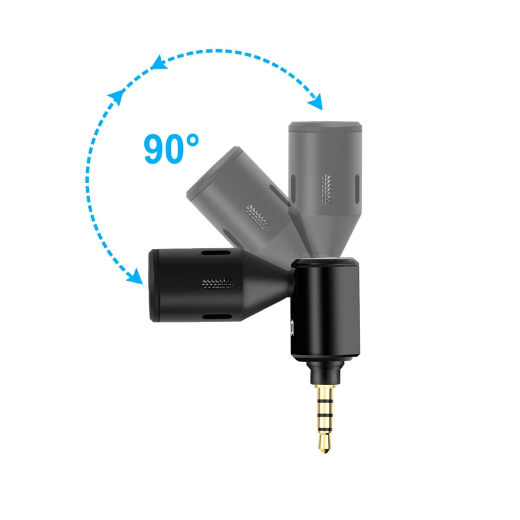 PULUZ 3.5mm 잭 모바일폰 단방향 조절 마이크, 3.5mm 폰 마이크