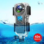 Insta360 One RS 1인치 360 에디션용 PULUZ 40m 방수 하우징 케이스