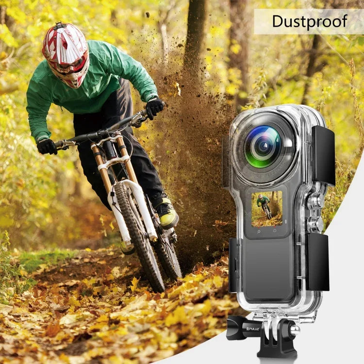 Insta360 One RS 1인치 360 에디션용 PULUZ 40m 방수 하우징 케이스