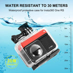 Insta360 One RS 360 에디션용 PULUZ 30m 방수 다이빙 하우징 케이스, Insta360 One RS 360 에디션 다이빙 케이스용
