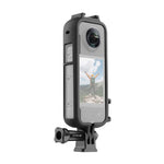 Insta360 X3용 PULUZ 콜드 슈 PC 플라스틱 보호 프레임 어댑터 마운트 및 나사 포함, PC 프레임
