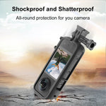 Insta360 X3용 PULUZ 콜드 슈 PC 플라스틱 보호 프레임 어댑터 마운트 및 나사 포함, PC 프레임