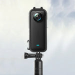 Insta360 X3용 PULUZ 콜드 슈 PC 플라스틱 보호 프레임 어댑터 마운트 및 나사 포함, PC 프레임