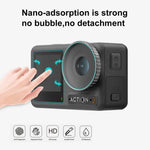 DJI Osmo Action 3용 PULUZ 3-in-1 렌즈 전면 및 후면 화면 강화유리 방폭 필름, DJI Osmo Action 3용