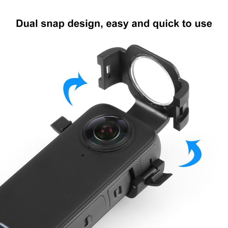 Insta360 X3용 PULUZ 렌즈 가드 보호 커버, 렌즈 가드