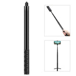 Insta360 One RS / X2 / X3 / X4 / DJI Osmo 360용 PULUZ 157cm 금속 셀카봉 모노포드, 150cm 모노포드