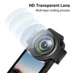 Insta360 X3 PULUZ 업그레이드 광학 유리 렌즈 가드 보호 커버, 업그레이드 렌즈 가드