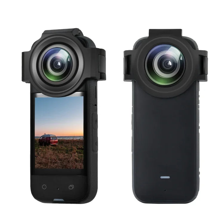 Insta360 X3 PULUZ 업그레이드 광학 유리 렌즈 가드 보호 커버, 업그레이드 렌즈 가드
