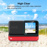 Insta360 One RS PULUZ 3-in-1 스크린 + 4K 렌즈 + 라이카 렌즈 강화 유리 필름, Insta360 One RS용