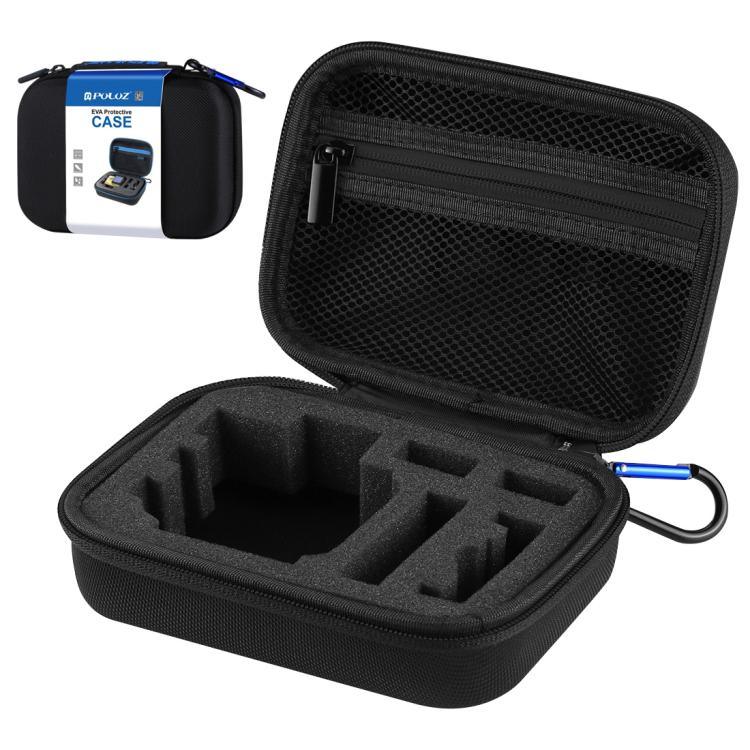 GoPro, DJI Osmo Action 및 기타 스포츠 카메라 액세서리용 PULUZ 방수 휴대 및 여행 케이스, 소형 크기: 16cm x 12cm x 7cm, GoPro용, 크기: 16cm x 12cm x 7cm