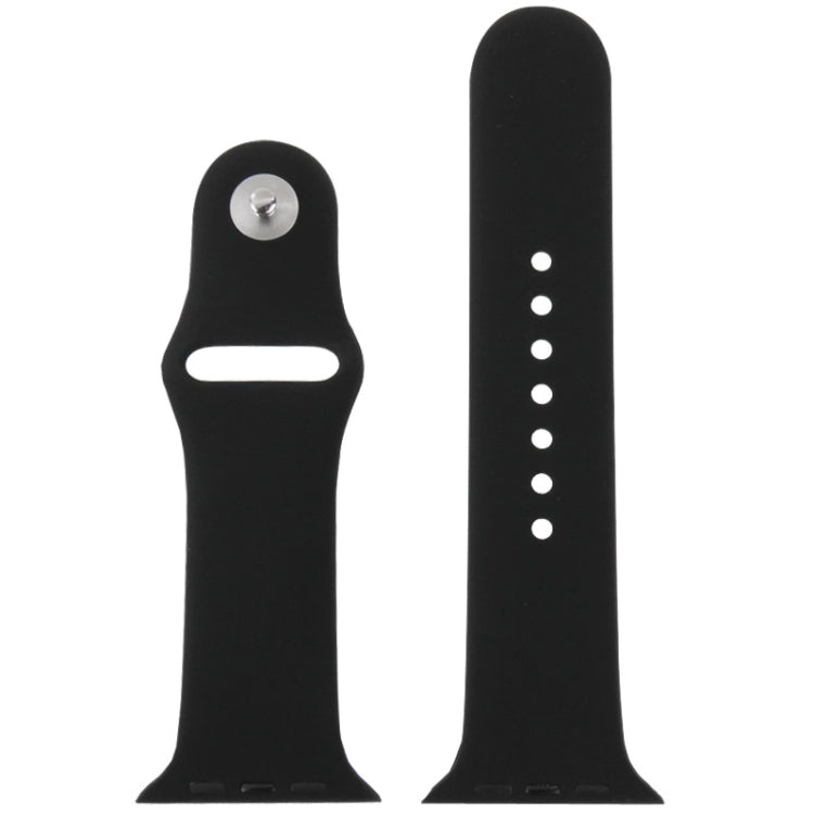 애플 워치 스포츠 42mm 고성능 고무 스포츠 시계줄, 핀 앤 턱 클로저 방식