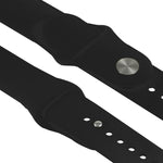 애플 워치 스포츠 42mm 고성능 고무 스포츠 시계줄, 핀 앤 턱 클로저 방식