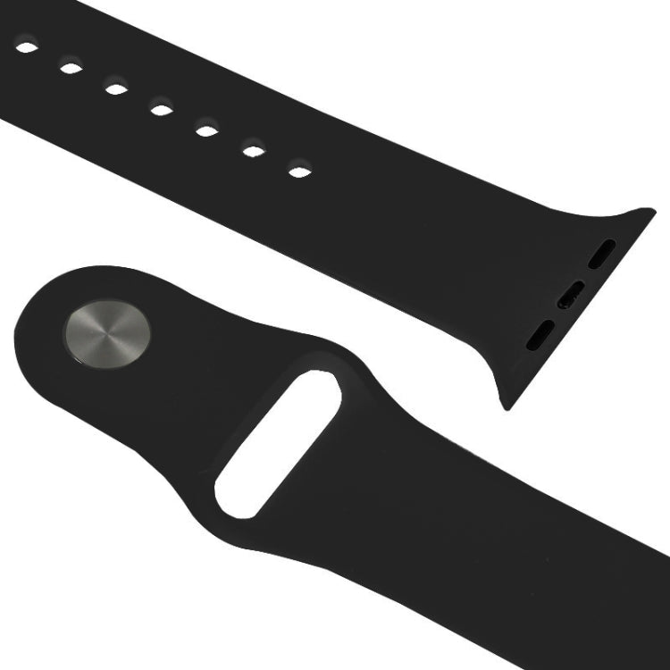 애플 워치 스포츠 42mm 고성능 고무 스포츠 시계줄, 핀 앤 턱 클로저 방식