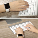 Apple Watch Sport 42mm용 고성능 롱 러버 스포츠 시계줄 핀 앤 턱 클로저 포함