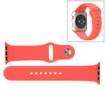 Apple Watch Sport 42mm용 고성능 롱 러버 스포츠 시계줄 핀 앤 턱 클로저 포함