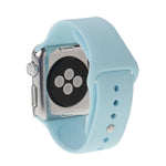 Apple Watch Sport 42mm용 고성능 롱 러버 스포츠 시계줄 핀 앤 턱 클로저 포함
