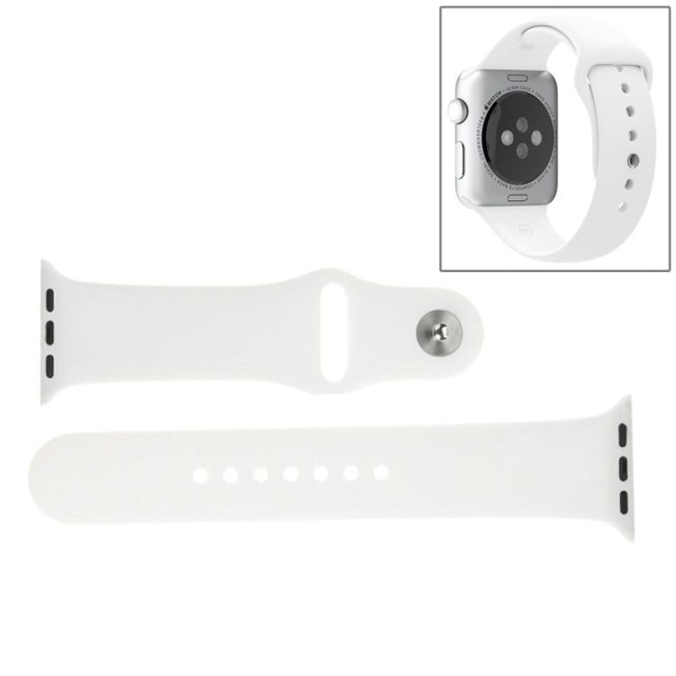 Apple Watch Sport 42mm용 고성능 롱 러버 스포츠 시계줄 핀 앤 턱 클로저 포함