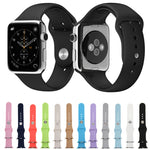 Apple Watch Sport 42mm용 고성능 롱 러버 스포츠 시계줄 핀 앤 턱 클로저 포함
