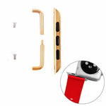 Apple Watch 42 / 44 / 45mm 메탈 스트랩 커넥터 메탈 버클, 한 쌍