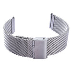 Apple Watch 38mm 밀라네제 클래식 버클 스테인리스 스틸 시계줄, 커넥터와 함께만 사용 가능 (S-AW-3291), S-AW-3322, S-AW-3322B