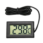 미니 LCD 디지털 냉장고 냉동고 온도계, 삽입 크기 46mm x 26.6mm, 케이블 길이 1m, PT-2