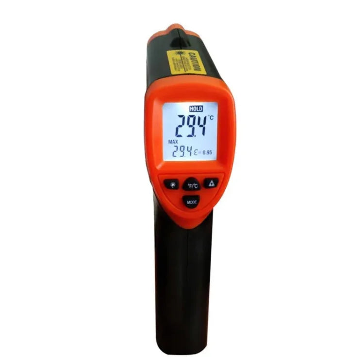 DT-8380 적외선 온도계, 온도 범위: -50 - 550도 섭씨, 거리 범위: 35cm, 적외선 온도계