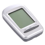 LCD 디지털 책상용 실내 온도계 습도계 날짜/시계/결빙 경고 포함, W240