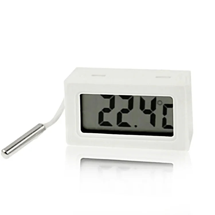 Mini LCD Indoor Digital Thermometer , White, LCD Thermometer