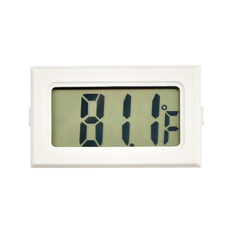 미니 LCD 실내 디지털 온도계 (화씨 표시), 흰색, (화씨 표시)(흰색), (화씨 표시)(검정)