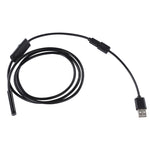 방수 마이크로 USB 내시경 스네이크 튜브 검사 카메라, 6 LED 포함, OTG 안드로이드 폰용, 길이: 1m, 렌즈 직경: 7mm, 7mm