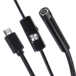 방수 마이크로 USB 내시경 스네이크 튜브 검사 카메라, 6 LED 포함, OTG 안드로이드 폰용, 길이: 1m, 렌즈 직경: 7mm, 7mm