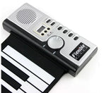 Datopal 61키 롤업 소프트 키보드 피아노 MIDI, 61 표준 키 화이트