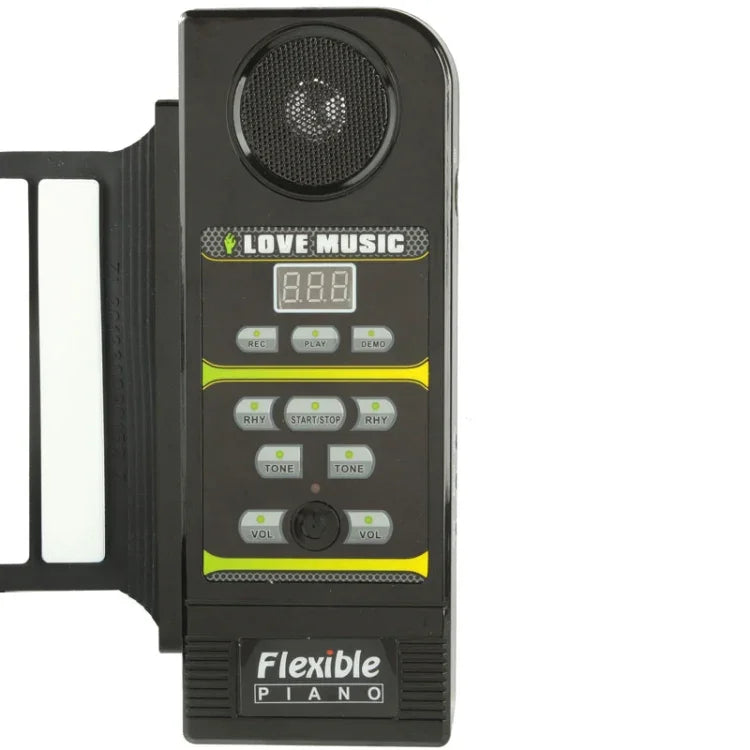 88키 휴대용 MIDI 실리콘 유연 롤업 피아노, 키보드: 133 x 14.2 x 0.6cm, 88키 롤업 피아노