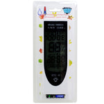HTC-8 발광 LCD 디지털 LED 야간 조명 온도계 백라이트 습도계, 알람 / 날짜 / 시계 / 달력 포함, HTC-8