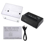 Mini USB Paper Shredder with Letter Opener, USB Paper Shredder