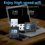300Mbps 무선 802.11N USB 네트워크 나노 카드 어댑터, 카드 어댑터