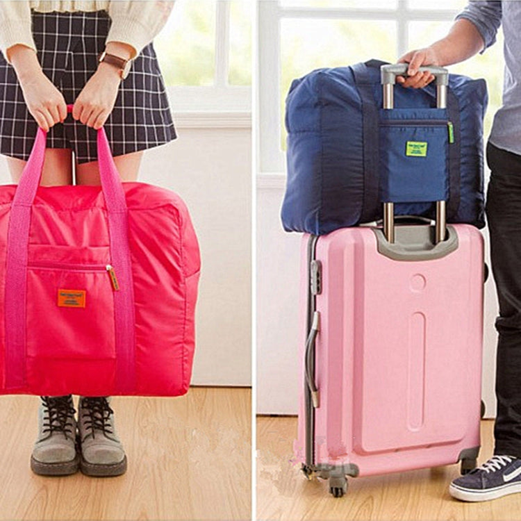 Embellish 다기능 휴대용 방수 대용량 나일론 접이식 파우치 보관 가방 여행용, 크기: 44cm x 35cm x 19cm