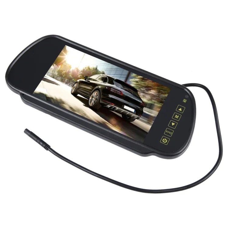 7인치 후방 TFT-LCD 컬러 차량 모니터, 후진 자동 화면 기능 지원, 7인치 후방