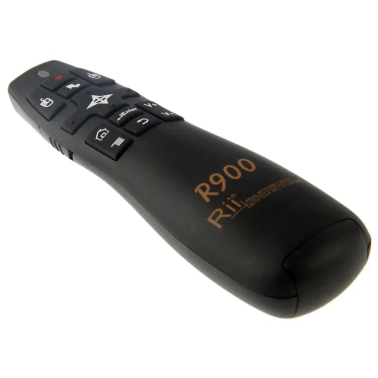 2.4G 무선 프레젠터 레이저 포인터 플라이 마우스 Rii 프로페셔널 에어 마우스 R900 HTPC / 안드로이드 TV 박스 / PS3 / XBOX360 / 태블릿 PC용 (K14 R900), K14 R900