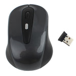 2.4GHz 무선 광학 마우스 USB 수신기 포함, 플러그 앤 플레이, 작동 거리 최대 10미터