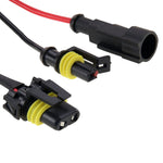 DC12V 35W HB3/9005 HID Xenon Light Single Beam Super Vision Waterproof Head Lamp, Color Temperature: 4300K, Pack of 2, 9005