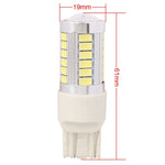 2 PCS T20/7443 16.5W 990LM 6500K White Light 5630 SMD Dual Wire 33 LED Car Brake / Steering Light Bulb, DC12V, T20