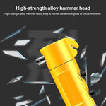 4 in 1 Multi-function Emergency LED Flashlight for Auto-used